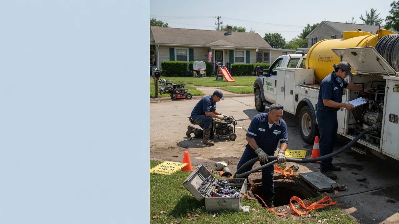 Septic Tank Pumping in Cincinnati, OH near me